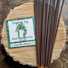 Load image into Gallery viewer, English Ivy Hand Dipped Incense Sticks - 20 pack