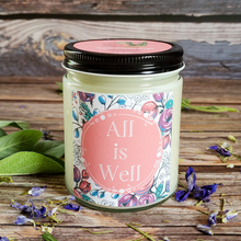 Load image into Gallery viewer, Wellness intention candle, Apple Pecan sage