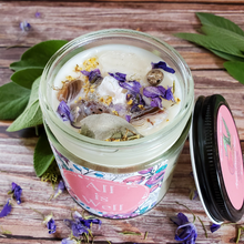 Load image into Gallery viewer, Wellness intention candle, Apple Pecan sage