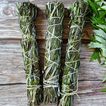 Load image into Gallery viewer, Organic mugwort smudge sticks