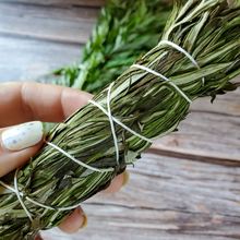 Load image into Gallery viewer, Organic mugwort smudge sticks