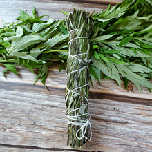 Load image into Gallery viewer, Organic mugwort smudge sticks