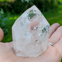 Load image into Gallery viewer, Cracked Clear Quartz Point - The Master Healer