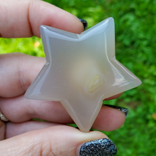 Load image into Gallery viewer, Carved crystal star
