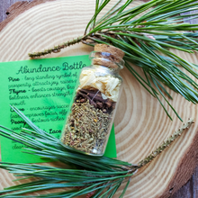 Load image into Gallery viewer, Abundance spell bottle