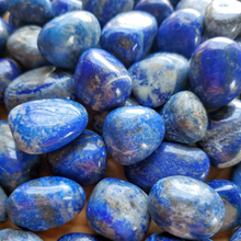 Load image into Gallery viewer, Lapis Lazuli Tumbled Gemstones - 0.5-1 inch