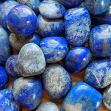 Load image into Gallery viewer, Lapis Lazuli Tumbled Gemstones - 0.5-1 inch