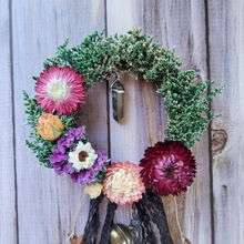 Load image into Gallery viewer, Witches Bells Door Chimes - Door Wreath with Bells