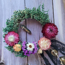 Load image into Gallery viewer, Witches Bells Door Chimes - Door Wreath with Bells