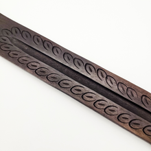 Load image into Gallery viewer, Black Mango Wood Stick Incense Burner