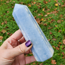 Load image into Gallery viewer, Large Celestite Tower - Celestite Point