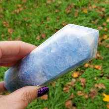 Load image into Gallery viewer, Large Celestite Tower - Celestite Point