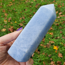 Load image into Gallery viewer, Large Celestite Tower - Celestite Point