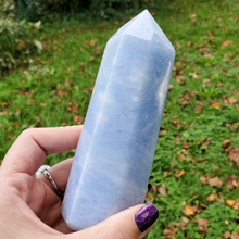 Load image into Gallery viewer, Large Celestite Tower - Celestite Point