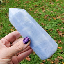 Load image into Gallery viewer, Large Celestite Tower - Celestite Point