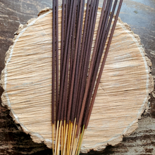 Load image into Gallery viewer, Ambered Tobacco Leaf Hand Dipped Incense Sticks - 20 Pack