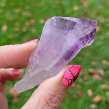 Load image into Gallery viewer, Rough Amethyst point grade b