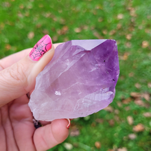 Load image into Gallery viewer, Rough natural Amethyst point