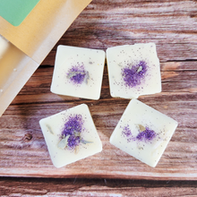 Load image into Gallery viewer, Eco friendly soy wax melts with biodegradable glitter