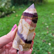 Load image into Gallery viewer, Rainbow Jasper gemstone tower
