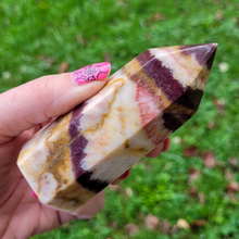 Load image into Gallery viewer, Rainbow jasper crystal point