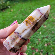 Load image into Gallery viewer, Rainbow jasper gemstone tower
