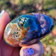 Load image into Gallery viewer, Ocean Jasper Gemstone Heart - 2.75 inch