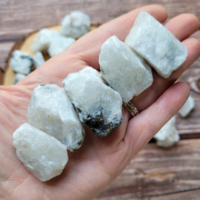 Load image into Gallery viewer, Rough Rainbow Moonstone crystals