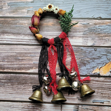Load image into Gallery viewer, Witches bells door wreath