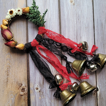 Load image into Gallery viewer, Witches bells door chimes wreath