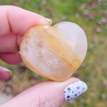 Load image into Gallery viewer, Golden Healer Quartz heart