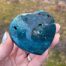 Load image into Gallery viewer, Carved Ocean Jasper Gemstone Heart