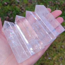 Load image into Gallery viewer, Clear Quartz Crystal Point - 3-3.5 inch