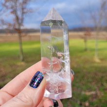 Load image into Gallery viewer, Clear Quartz Crystal Point - 3-3.5 inch