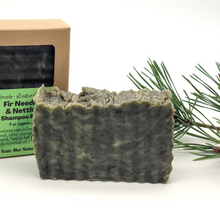 Load image into Gallery viewer, Fir needle vegan shampoo bar