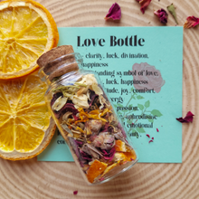 Load image into Gallery viewer, Love Spell Bottle - Herbs for Love