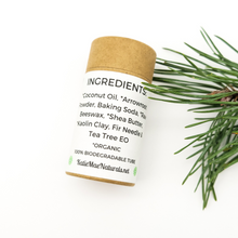 Load image into Gallery viewer, Fir Needle and Tea Tree Zero Waste Natural Deodorant - Trial Size