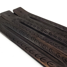 Load image into Gallery viewer, Black Mango Wood Stick Incense Burner