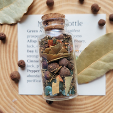 Load image into Gallery viewer, Money Spell Bottle - Herbs for Attracting Money