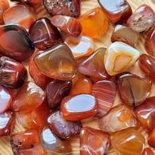 Load image into Gallery viewer, Carnelian tumbled stones