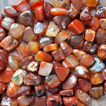 Load image into Gallery viewer, Tumbled carnelian stones