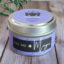 Load image into Gallery viewer, You are Magic Candle (Black Magic) - 6 oz