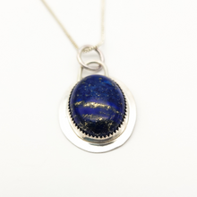 Load image into Gallery viewer, Lapis Lazuli Sterling Silver Pendant