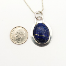 Load image into Gallery viewer, Lapis Lazuli Sterling Silver Pendant