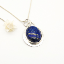 Load image into Gallery viewer, Lapis Lazuli Sterling Silver Pendant