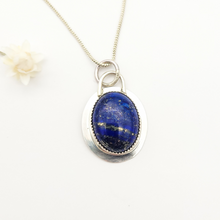Load image into Gallery viewer, Lapis Lazuli Sterling Silver Pendant