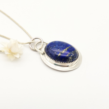 Load image into Gallery viewer, Lapis Lazuli Sterling Silver Pendant