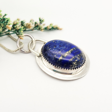 Load image into Gallery viewer, Lapis Lazuli Sterling Silver Pendant