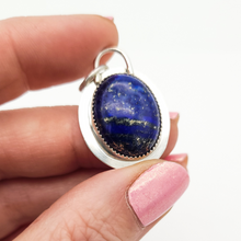 Load image into Gallery viewer, Lapis Lazuli Sterling Silver Pendant