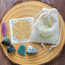 Load image into Gallery viewer, Ostara Crystal Set - Gemstones for Spring Equinox